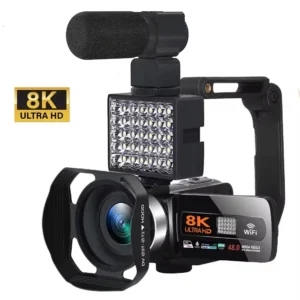 8K Digital Video Camera with Night Vision & WiFi for Live Streaming 1