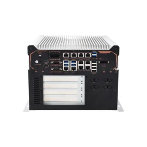 Advanced 12th Gen Industrial PC with Fanless Design – Embedded PC with 64GB RAM, PoE GbE LAN 1