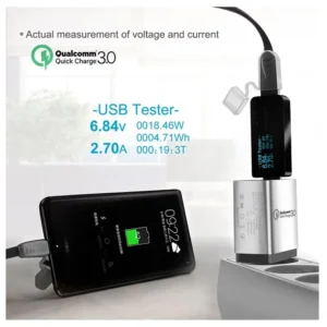 3-Port USB Wall Charger with QC 3.0 Fast Charging – EU/US Plug Mobile Phone Charger 2