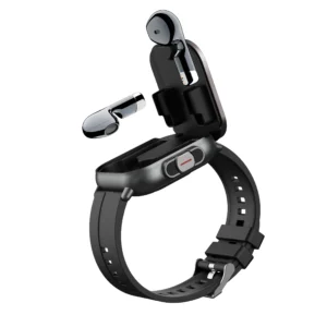 2-in-1 Smartwatch with TWS Earphones – Health Monitoring, Waterproof with NFC 2