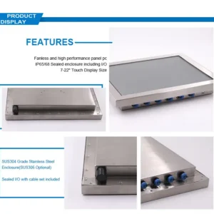 Stainless Steel Outdoor 10.1-Inch Android Tablet PC – Industrial Waterproof IP65 3