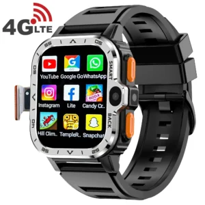 4G Android Smartwatch with 2.03-Inch HD Display, Dual Cameras, and Comprehensive Connectivity 2