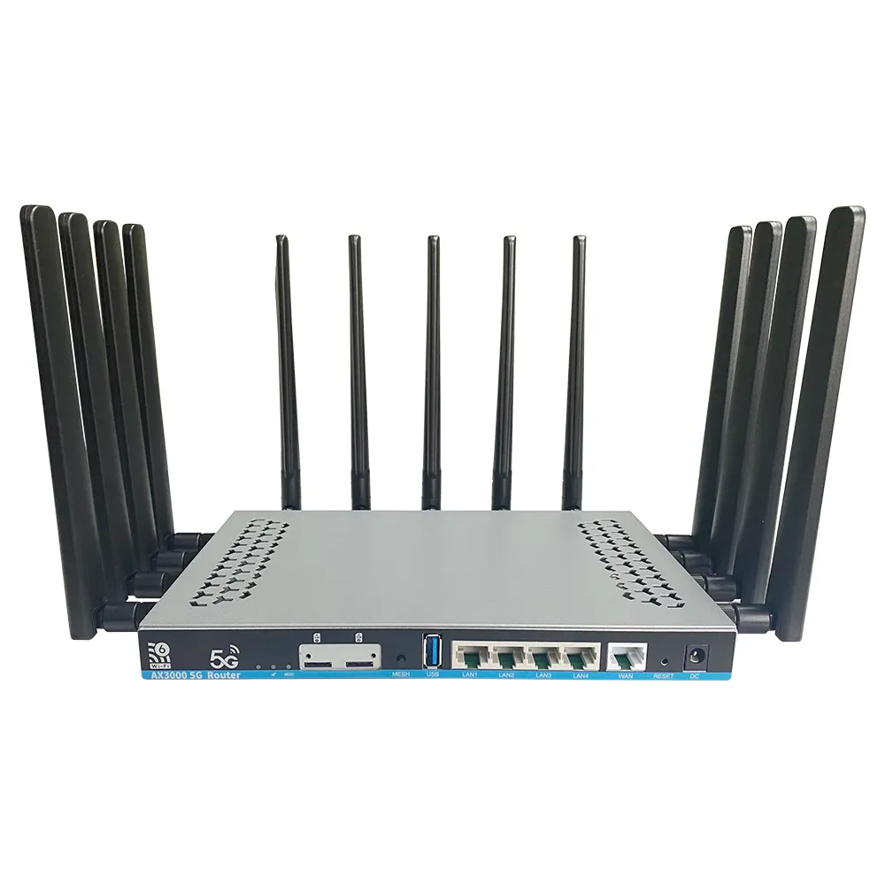 Dual SIM LTE Router with Chipset – 3000Mbps WiFi 6 and 5G Support
