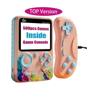 HD Mini Retro Handheld TV Video Game Console with 500 Classic Games 1
