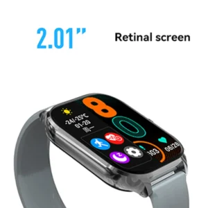 Pro 2.01 Inch Smartwatch – Bluetooth Calling, Sports & Fitness Tracker for Men and Women 3