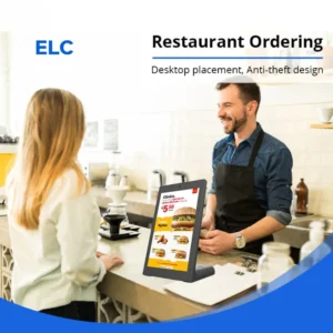 Restaurant Ordering Kiosk Tablet Touch Screen NFC Tablet PC Android POS L Shape Tablets 2