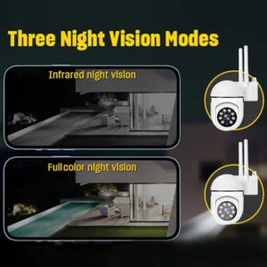 A7 Mini HD Wireless 360° Smart Wi-Fi Home Security Camera with Night Vision 2