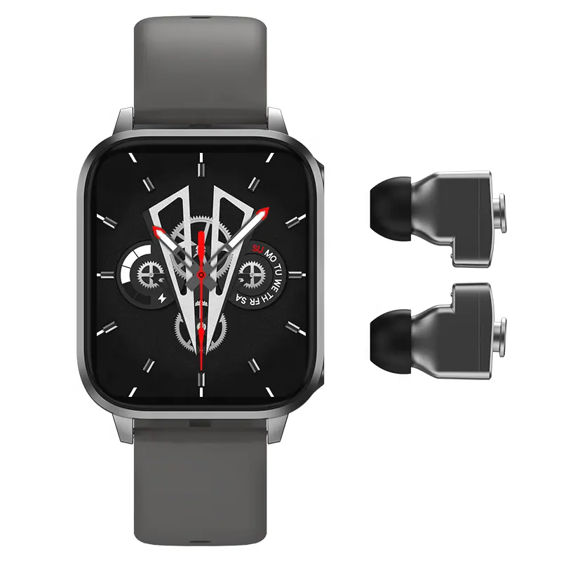 Ultra WiFi Sports Smartwatch with 2-in-1 Earbuds