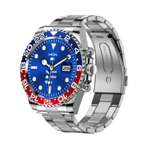 Steel Strap Sport Smartwatch with 1.28-Inch IPS Display, Bluetooth Calling, and Comprehensive Health Tracking 1